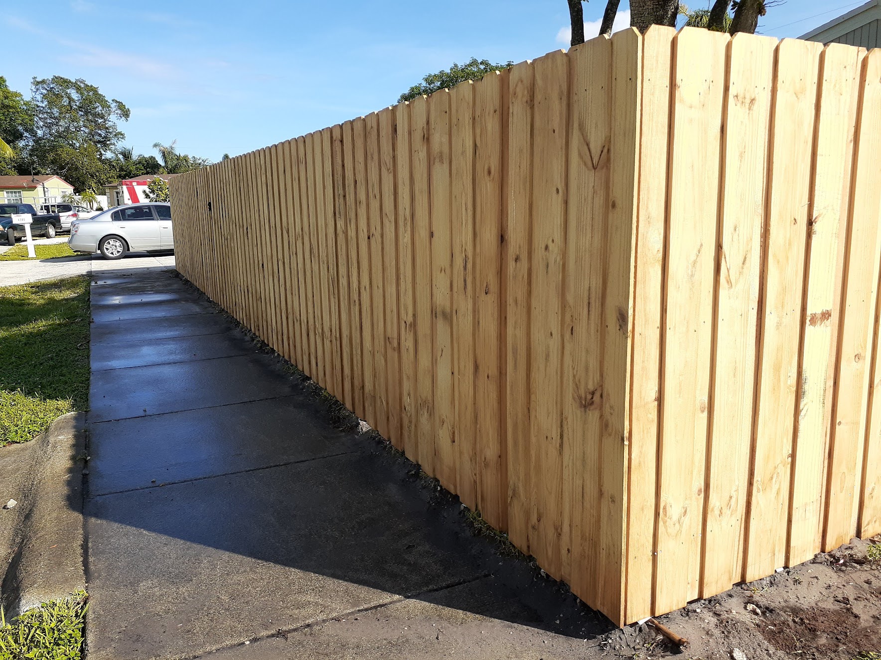 Wood Fence 2